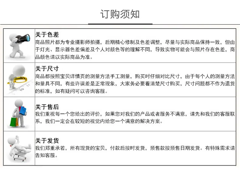 订购须知