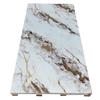 Panel de Pared de Plástico Piedra UV Imitación Azulejo Patrón Mármol 3D Brillante Renovación Fondo de TV Pared Decorativa Hogar