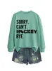 Desculpe não posso hóquei tchau Amazon eBay Estação Independente Moda Casual Moda Esportiva Feminina Hoodie