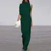 Nuevos Pantalones Europeos para Mujer 2024 Color Sólido Cuello de Montaña Pantalones Pantalones de Vestir de Comercio Exterior de Amazon
