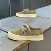 Zapatos Planos de Moda Retro para Hombre, Nuevas Zapatillas Casuales Estilo Hong Kong para las Cuatro Estaciones, Zapatos Deportivos de Moda Ins para Estudiantes