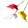 Flor Artificial de Lirio de Calla de PU Rama Grande Lirio de Calla Blanco Decoración de Boda Decoración del Hogar Flor Falsa Venta al por Mayor Flor Falsa de Comercio Exterior