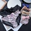 Liquidação Roupa Íntima Feminina Renda Pura Gelo Malha Sexy Fofa Cintura Baixa