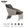 Rattan Asiático Nórdico Sofá de Rattan para Exterior Combinação de Móveis de Rattan para Varanda de Jardim de Pátio de Villa ao Ar Livre Designer