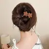 Pinza para el pelo recogido estilo coreano 2026, de alta gama, añade volumen, pinza de garra exquisita, pinza recta dulce retro, accesorio para el pelo de pinza retorcida