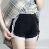 Pantalones Cortos de Encaje de Seguridad Antideslumbrantes para Mujer Verano JK Color Sólido Ajustados de Seguro Estudiantes Base Interior Delgados