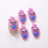 Celebridade da Internet Novo Desenho Animado Labubu Acessórios para Unhas Fofos Sanrio Gatinho Kt Acessórios Estereoscópicos para Unhas Acessórios DIY