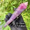 Venta al por mayor de fábrica de artesanías de cristal natural, regalos decorativos tallados a mano con piedra en bruto transfronteriza, adornos de cetro de unicornio