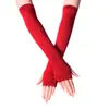Venta Directa/Venta al por Mayor de Fábrica Populares Mangas para Muñeca Tejidas Estilo Coreano Otoño e Invierno Lindas Sin Dedos/Medio Dedo con Tres Dedos Expuestos