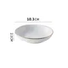 Pote Criativo para Temperos com Borda Dourada para Uso Doméstico, Pequeno Prato de Cerâmica para Molhos para Hotel, Prato Multiuso para Vinagre, Suporte para Hashi, Prato para Molho para Fondue