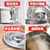 Barril de aceite extragrande de acero inoxidable 304 de grado alimenticio, barril de leche sellado, barril de almacenamiento para té y cáscara de mandarina seca, barril comercial sellado extragrande