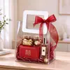 Bolsas de Tote de PVC en Stock Transparentes Bolsas de Plástico para Dulces de Boda Bolsas para Recuerdos de Fiesta Bolsas de Regalo Láser Ins Hechas a Medida