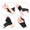 Muñequera Abierta Presurizada de Baloncesto para Fitness, Protector de Mano Ajustable, Correa de Muñeca Envolvente, Muñequera Presurizada Anti-Esguince