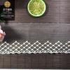 Renda de malha de poliéster com fio dourado bordado Lolita renda de duas cores renda de punho de 8,5 cm renda para têxteis-lar
