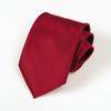 Azul Negocios Trabajo Profesional Traje Camisa Hombre Formal Rojo Atado a Mano Rayado Boda Novio
