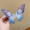 Horquilla de mariposa móvil, nuevo estilo, estilo antiguo Mori para niños, alas de hada inteligentes y lindas, accesorios para el cabello con clip
