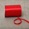 Cintas de seda roja grandes cintas de seda roja ferretería de té cinta para atar en casa cinta de satén rollo grande para coche nuevo embalaje de festival cinta de colores