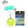 Frijol Espacial de Silicona Súper Ajustado Tapa Dura Punto de Cristal Competitivo Combinación 7+2 Frijol de Posicionamiento de Alta Concentricidad Equipo de Pesca Al Por Mayor