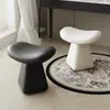 Silla de maquillaje para uso doméstico, taburete de tocador moderno de alta gama, silla giratoria de tocador de lujo ligero para dormitorio de niñas, simple y elegante