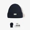 Gorro de Lana Tejido Hueco para Mujer Otoño Invierno Cálido Adelgazante para la Cara Slouchy Versátil Protección para los Oídos Cubre Cabeza