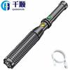 Lanterna Tática Mace Transfronteiriça Luz Forte Recarregável Outdoor Super Brilhante Multifuncional Veicular Telescópica Lanterna de Autodefesa
