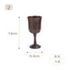Copa de Acacia Haya estilo japonés restaurante bar copa de vino tinto y blanco madera maciza copa de vino de madera venta al por mayor