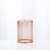 Ins Estilo Nórdico Ouro Rosa Ferro Criativo Porta-Canetas Pincel de Maquiagem Cosméticos Armazenamento Mesa de Escritório Delineador Caneta de Sobrancelha
