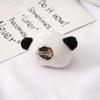 Broche Lindo de Panda Pasador de Pelo Dibujo Animado Oso Mentira Mentira Mentira Gato Joyería Muñeca Decorativa de Panda Broche