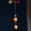 Yiming Xianyuan Cadena para Teléfono Móvil Colgante Sándalo Zodiaco Varios Materiales y Estilos Joyería DIY Creativa Accesorios Colgantes