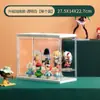 Expositor de Rack para Armazenamento de Caixas Surpresa Rack de Mão Lego Armário com Pêndulo Transparente Bolha de Boneca de Acrílico Mate Caixa de Blocos de Construção à Prova de Poeira