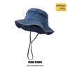 Sombrero de Pescador de Mezclilla Transpirable para Exterior para Mujer 2025 Nuevo Sombrero de Sol de Verano para Hombre Protección UV para Mujer