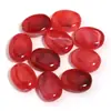Contas Coloridas Acrílicas de Formato Irregular Jade Sintético Gradiente Duas Cores Oval Soltas Acessórios para Pulseira Colar Pingente DIY