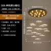 Lustre Folha de Lótus luxo criativo Rede de restaurantes lampada linha longa escadas mesa de jantar lampada led Sala de Estar lâmpada principal Zhongshan lampada