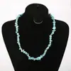 Venta Caliente de AliExpress Nuevo Estilo Collar de Grava Natural Hecho a Mano con Cuentas Collar de Grava Colorida N134
