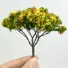 Mesa de Arena de Construcción DIY Materiales para Modelos Hechos a Mano Árboles Miniatura Árboles Terminados Jardín de Micro Paisaje Árboles de Modelo