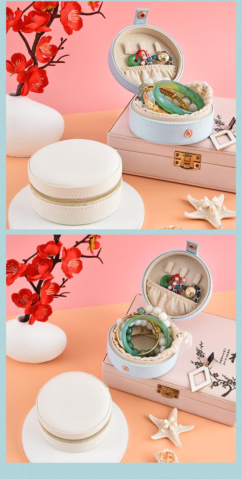 圆形布首饰盒_10