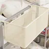 Cesta colgante para cabecera de cama de dormitorio, caja de almacenamiento para pañuelos, libros, botellas de agua y teléfonos móviles, artículo esencial para la habitación del dormitorio