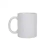 Tazas blancas para transferencia de calor, tazas recubiertas de 11 oz, tazas de cerámica nivel 1-2, tazas de agua personalizadas creativas DIY para sublimación, venta al por mayor