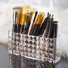 Acrílico Transparente Brocha de Maquillaje Cubo para Brochas Lápiz de Cejas Soporte para Brochas de Maquillaje Lápiz Labial Brillo de Labios Glaseado de Labios Organizador de Cosméticos Almacenamiento