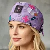 AliExpress Gorro Quirúrgico Estampado en Caliente Gorro de Médico para Laboratorio Gorro sin Visera para Enfermera Gorro Posparto Gorro para el Hogar Gorro de Cúpula