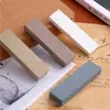 Afilador de Cuchillo para Pedicura Piedra de Afilar Doble Cara Gruesa y Fina Piedra de Aceite de Partícula Pequeña 240 Mini Piedra de Afilar Portátil
