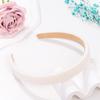 Diadema Simple de Color Sólido Estilo Coreano de Esponja Delgada para Lavado de Cara, Diadema para Presionar el Cabello, Color Caramelo para Mujer, Diadema Versátil de Satén al Por Mayor