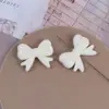 Acessórios de Cabelo e Brincos Headdress de Pelúcia Cor de Vinho com Laço e Contas Outono e Inverno Doce Coreano Joias DIY Acessórios Feitos à Mão Venda por Atacado
