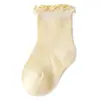 26 calcetines para bebé, calcetines de algodón de malla fina de verano, calcetines transpirables de primavera y otoño para bebés regordetes, calcetines holgados que no aprietan alrededor de las piernas