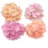 Flor Artificial Hortensia Flor de Boda Flor de Seda Flor de Escenario de Ingeniería Decoración Floral Flor Falsa Accesorios de Boda Flor de Seda Hortensia Pared
