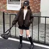 Abrigo de Otoño para Niñas 2026 Nuevo Moda Top de Dos Piezas Falso para Niños, Chaqueta de Cuero Estilo Coreano Súper Elegante para Niñas en Otoño