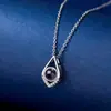 Collar de Proyección Geométrica 'Te Amo' de 100 Idiomas Transfronterizo Moda Europea y Americana Cadena Versátil para Clavícula Colgante para Mujer