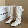 Botas de Caballero Desmontables de Dos Usos para Mujer Otoño/Invierno 2026, Estilo que Aumenta la Altura, Versátiles para Otoño/Invierno, Adelgazantes, Botas Largas de Tacón Alto con Punta Fina para Mujer