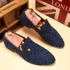 Mocasines Juveniles para Hombre, Zapatos de Piel sin Cordones Puntiagudos, Zapatos de Moda sin Cordones para Hombre, Zapatos Transpirables para Peluquero que Aumentan la Altura