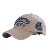 Gorra de Béisbol 100% Mezclilla Lavada Sombreros Snapback Verano Aut